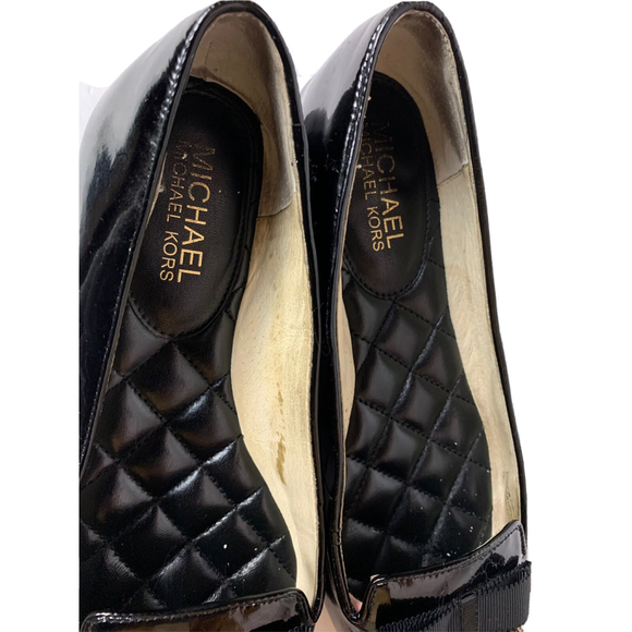 Michael Kors Felicity Flat Shoe in Black Size 7 - Picture 12 of 12